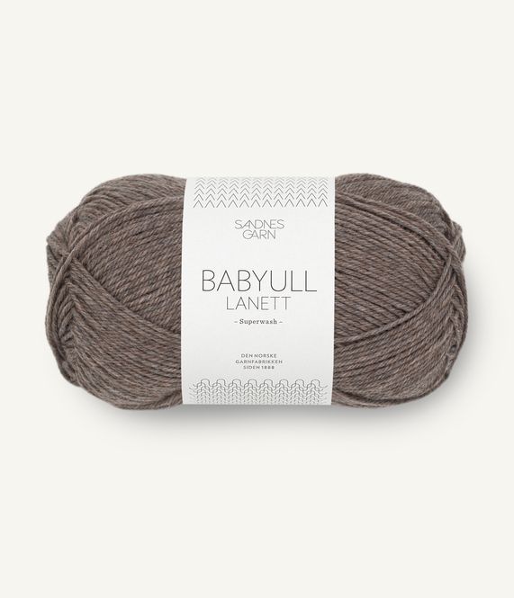 Hovedbilde Babyull Lanett 2652 Brown Melange